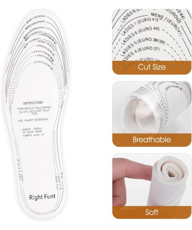 Buy Sibba Memory Foam Shoe Inserts - Super Soft & Breathable Insoles for Men & Women | Comfort & Cushioning for Sneakers & Boots - Buy Online on GoSupps.com