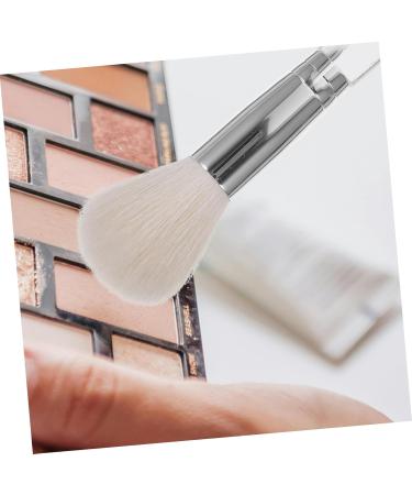 PLAFOPE Wool Makeup Brush Blush Brush Powder Makeup Blush for Makeup Make up Makeup Brush for Women Face Powder Brush Small Powder Brush Loose Powder Brush Cosmetic Plastic Handle 17.50X3.00X2.50CM As Shown - Buy Online on GoSupps.com
