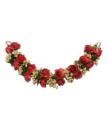 Aairaa Artificial Hair Gajra Flowers Set for Wedding Juda Accessories - Women & Girls (Set of 3) - Buy Online on GoSupps.com