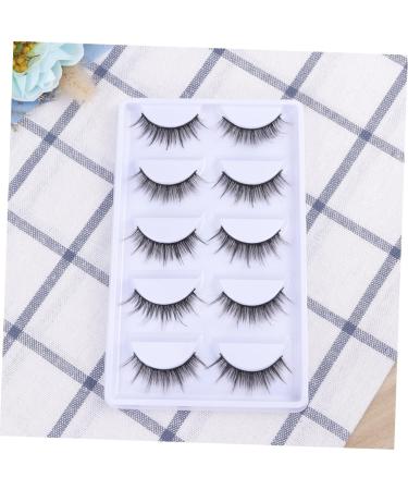 minkissy 80 Pairs Lashes Natural False Lashes Fake Eyelash Dense Eyelash Eyelashes 3d Cross - Buy Online on GoSupps.com