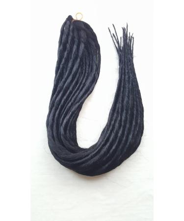 Elysee Star Dreads #1 Jet Black Dreadlocks Double Ended Synthetic Dread by Elysee Star - Buy Online on GoSupps.com