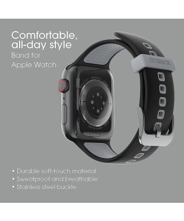 OtterBox All Day Band for Apple Watch 42/44/45mm - Pavement Black/Grey - Buy Online on GoSupps.com