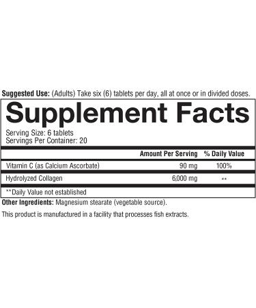 Youtheory Collagen Type 1 & 3 - 120 Tablets for Healthy Skin & Joints - Buy Online on GoSupps.com