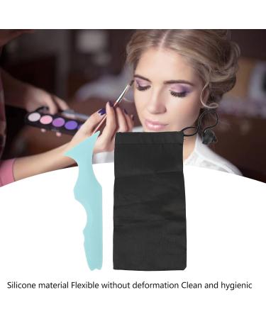 5 In 1 Silicone Beauty Ruler Eyebrow Pencil Smoky Eyeshadow Applicators Plate Winged Tip Eyeliner Aid Reusable Multi Purpose Silicone Eyebrow Pencil Stencil for Cosmetic Lipstick Blue - Buy Online on GoSupps.com
