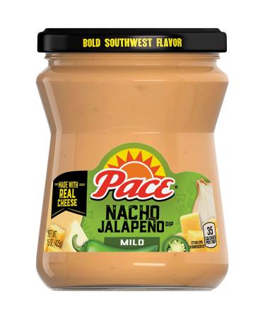 Pace Jalapeno Queso Dip | Perfect for Nachos | 15oz Jar - Buy Online on GoSupps.com