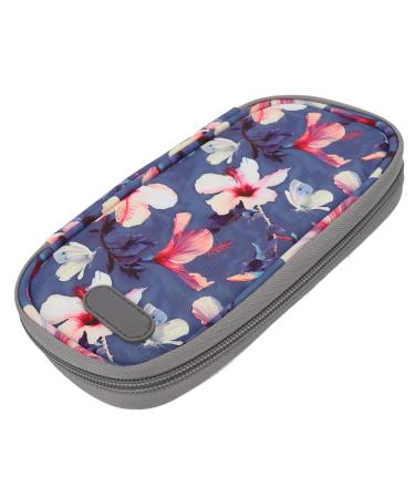 Diabetic Insulin Cooler Bag - Portable Travel Case for Insulin Pen Supplies (Begonia Flower) - Buy Online on GoSupps.com