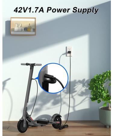 Segway Ninebot Charger 42V 1.7A | Compatible with ES2/ES4/E22/ES1L Electric Scooters | Replacement Charger for Ninebot Segway ES Series KickScooters - Buy Online on GoSupps.com