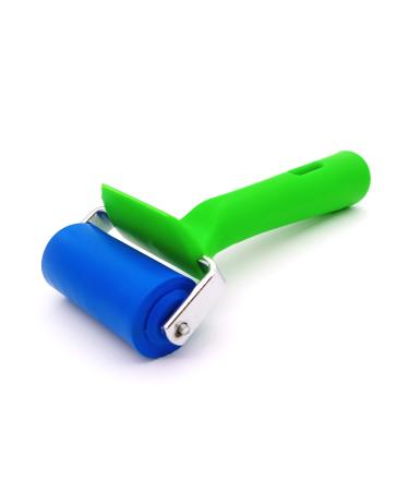 LifeGrip Rubber Brayer Roller - 2 inch/5 cm Wide - Ideal for Car Sound Deadening, Mats, Deadener Insulation, Construction, Masonry, Stamping, Anti Slip/Skid, Wallpaper Installation