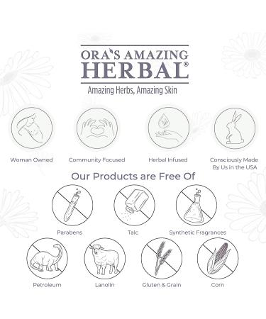 Ora's Amazing Herbal Body Powder Variety Set - Talc-Free Scented Dusting Powder for Women and Men - Natural Gift (2.5 oz x 3) - Buy Online on GoSupps.com