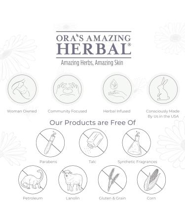 Buy Ora's Amazing Herbal Unscented Moisturizer Travel Set - Eczema & Sensitive Skin Salve Body Butter & Body Oil - Travel Size - Buy Online on GoSupps.com