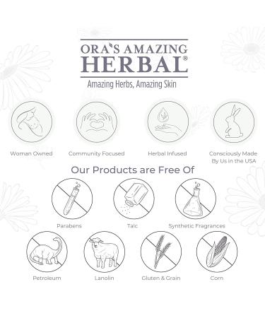 Ora's Amazing Herbal Natural Scented Baby Powder - 2.5oz - Buy Online on GoSupps.com