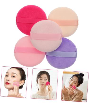 minkissy 2boxes Powder Puff Cosmetic Puffs Makeup Puffs Pads with Strap Foundation Sponge Make up Applicators for Face Handheld Makeup Puff Plastic Abs Makeup Foundation Concealer Travel - Buy Online on GoSupps.com