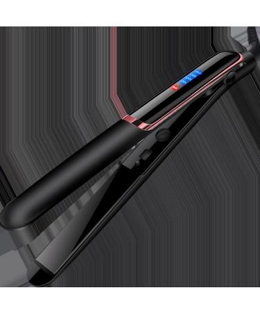 Professional Ceramic Hair Straightener Flat Iron - 35W Quick Styling 110V US Plug Fast 10 Sec Straightener for Black Hair - Buy Online on GoSupps.com