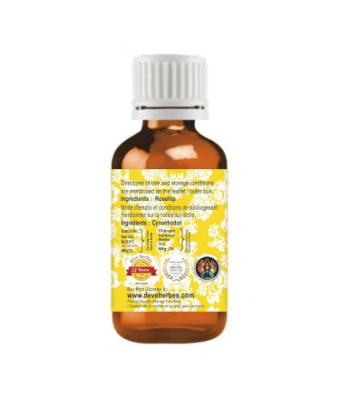 d ve herbes Rosehip Oil (Rosa rubiginosa) | Cold Pressed | Pure | Natural | Undiluted | For Diluting Essential oils | For Skin & Massage | Non-Sticky| Lightweight| Men & Women | 10ml (0.33 oz) 0.33 Fl Oz (Pack of 1) - Buy Online on GoSupps.com