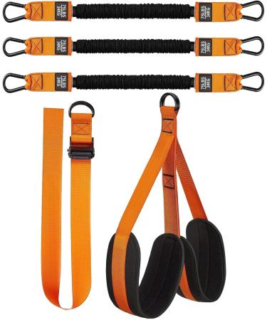 Fovolat Gym Pull up Bands | 210 Pounds Assistance Bands for Pull up - High Intensity Strength Training Tool Workout Equipment for Home Gym Orange1 - Buy Online on GoSupps.com
