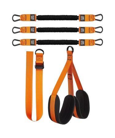 Assisted Pull up Band - 210 Pounds Multifunctional Assist Belt | Bands | Exercise Workout Bands for Working Out | Strength Training Fitness Tools | High Intensity Pull Up Band for Home Orange1