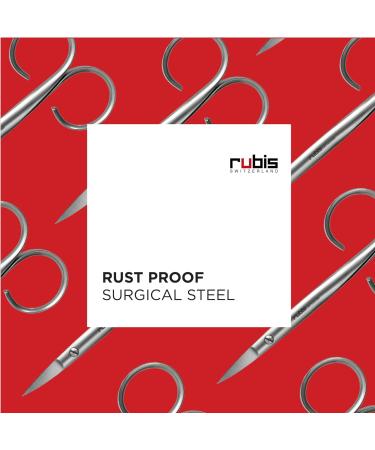 Rubis Sauro nail scissors - toenail scissors for thick nails and ingrown nail - toenail cutter for women and men - nail pliers Stainless Steel - Buy Online on GoSupps.com