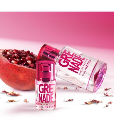 SOLINOTES Pomegranate Perfume for Women - Eau De Parfum | Delicate Floral and Soothing Scent - Made in France - Vegan - 0.5 fl.oz - Buy Online on GoSupps.com