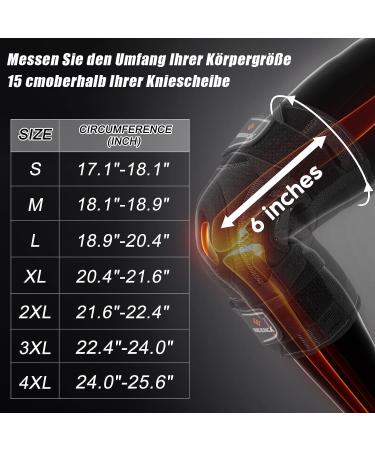 NEENCA Adjustable Knee Brace for Pain Relief | Hinge Support & Stabilizers for Arthritis & Joint Pain | International Shipping Available - Buy Online on GoSupps.com