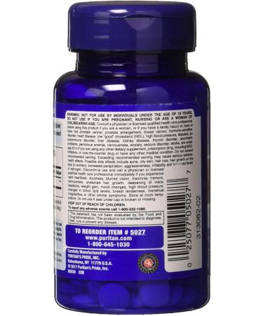 DHEA 50mg â€“ Supports Sugar Metabolism, 100 Count | Puritan's Pride - Buy Online on GoSupps.com