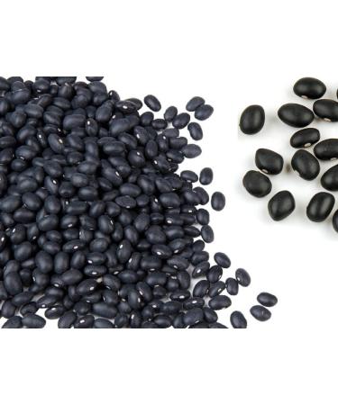 Organic Black Turtle Beans Dry Bulk - Non-GMO Black Kidney Beans - 5 lbs | Fresh and Versatile Legumes - Buy Online on GoSupps.com