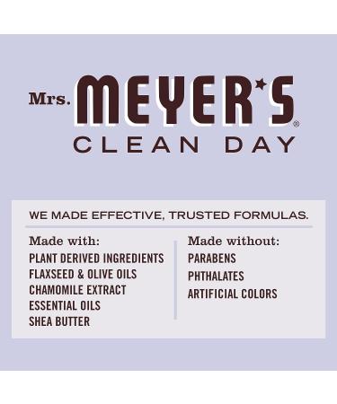 Mrs. Meyer's Lavender Body Lotion - Non-Greasy Moisturizer with Essential Oils - 15.5 oz - Buy Online on GoSupps.com