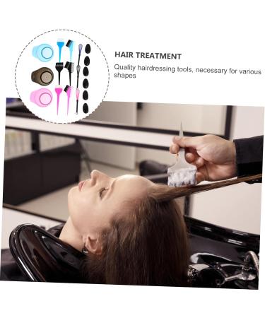 Angoily 3 Sets hair care tools hair dye bowl hair dye Dye bowl tool suite hair comb set Hair Coloring Bowl hair color brush hair coloring tools Fashion baking oil five piece set - Buy Online on GoSupps.com