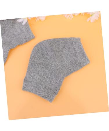 DOITOOL 2 Pairs Anti-Crack Socks Heel Protector Socks Crack Heel Socks Foot Socks Toeless Spa Socks Heel Sleeves Protectors Feet Cracked Socks Breathable Socks Men and Women Gel Ankle Pink - Buy Online on GoSupps.com