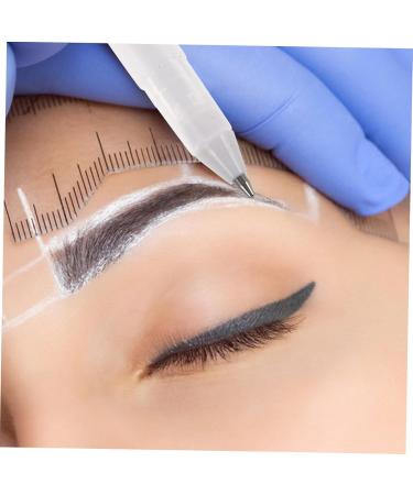 VINTORKY 5pcs Skin Positioning Pen Eyebrow Pen Eye Brow Pen Brow Pencil Eyebrow Makeup Pen Plastic White - Buy Online on GoSupps.com