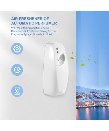 AIDIRui Automatic Perfume Dispenser Air Freshener Aerosol Fragrance Spray for 14Cm Height Fragrance Can (Not Including) - Buy Online on GoSupps.com