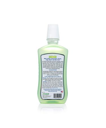 Spry Natural Mouthwash with Xylitol - Herbal Mint Flavor, 16 fl oz | Fresh Breath & Healing - Buy Online on GoSupps.com
