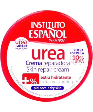 Instituto Espanol Urea Advanced Repair Cream Urea Dry Skin Body Cream Face Cream Hand Cream Body Cream 2x400ml - Buy Online on GoSupps.com