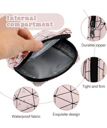 Ouligay Sanitary Pad Storage Bag - Portable Zippered Holder for Feminine Menstruation Products - Pink Period Pouch for Teen Girls and Women - Buy Online on GoSupps.com