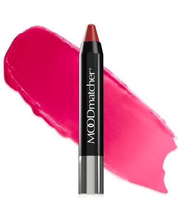 MOODmatcher Twist Stick Original Color-Change Lipstick Red-12 Hour Long Wear Waterproof Ultra Hydrating With Aloe & Vitamin E Smudgeproof faderproof & Kissproof (Red) Red 1 Ounce (Pack of 1)