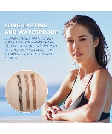Magic Eyebrow Pencil with 4 Fork Tip Microblading Brow Pencil for Natural Makeup Long-Lasting All Day Fine Stroke 3D Waterproof Brow Pen to Accurate Depiction for Makeup Beginners (Dark Brown) - Buy Online on GoSupps.com