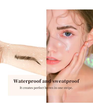 Long-Lasting Smudge-Proof Eyebrow Pencil | Dark Brown Microblading Pen | Water-Resistant - Buy Online on GoSupps.com