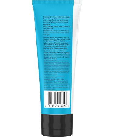 Just For Men The Best Face & Beard Wash Ever Mosturizes to help prevent beard itching Acts like Shampoo for the beard Made with Oatmeal Aloe Chamomile and Jojoba Oil 100 mL - Buy Online on GoSupps.com