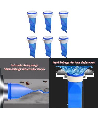 6-piece Silicone Floor Drain Trap Shower Floor Drain Backflow Preventer Protect Your Household From Unwanted Odors Backflow Preventer - Buy Online on GoSupps.com