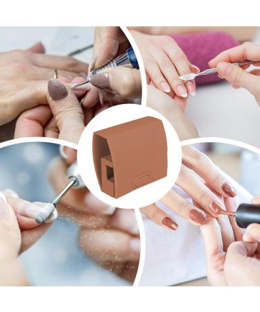 Nail Drill Bit Storage Waters Nail Drill Bit Organizer Organizer Nail Drill Bit Organizer 23 Holes Small Nail Tool Display Rack Brown - Buy Online on GoSupps.com