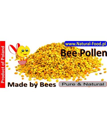 100% Pure RAW Bee Pollen from Poland - 1 kg Pack | Fresh and Natural | Made By Bees - Buy Online on GoSupps.com