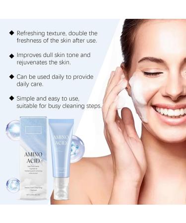 FFEEJ Facial Cleanser Gentle Deep Cleansing Face Wash Oil-Free Moisturizing Cleanser For Pores - Buy Online on GoSupps.com