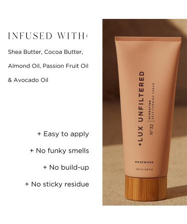 Lux Unfiltered N32 Gradual Hydrating Self Tanner in Rosewood - Best Gradual Self Tanning Lotion - Buy Online on GoSupps.com