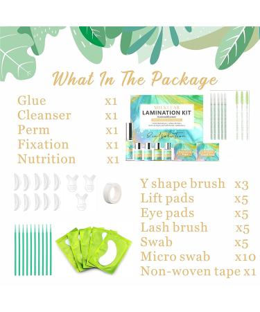 MILKLEAR Brow Lamination Kit - Professional 2-in-1 Upgrade for Fuller Eyebrows and Curled Lashes - Lasts 6 Weeks - DIY and Salon Use - Includes Eyebrow Brush and Tools - Buy Online on GoSupps.com