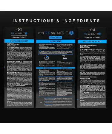 Jet Black Beard and Mustache Color - Long-Lasting Easy Application for a Perfect Look | Worldwide Shipping - Buy Online on GoSupps.com