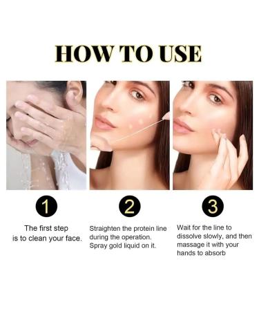 Absorbable Collagen Thread Moisturizing Silk Collagen Protein Thread Lifting Set No Needle Soluble Protein Threads Lifting Anti-Aging Anti-Wrinkle Firming Lift Skin Care (10*A2) - Buy Online on GoSupps.com