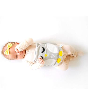 Belly Hugger Baby Colic Gas Relief Wrap - Grey-White | Soothing Warmth & Gentle Compression - Buy Online on GoSupps.com