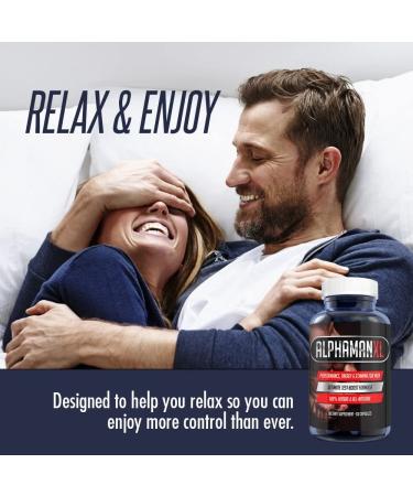 AlphaMAN XL Male Pills | - Enlargement Booster Increases Energy  Mood & Endurance | Best Performance Supplement for Men - 1 Month Supply  60 Capsules - Buy Online on GoSupps.com