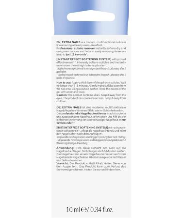  Long4Lashes Long4Lashes Extra Nails Cuticle Cutter 10ml | Cuticle Remover with Express Effect | Soft Cuticles and Neat Nails | Manicure at Home - Buy Online on GoSupps.com