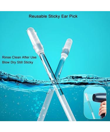 Reusable Sticky Ear Pick 24/48/72 Pieces Adhesive Ear Cleaner Tool Set Earwax Removal Products Adhesive Ear Cleaner Tool Set for Ear Cleaning (L-3 Box/72pcs) - Buy Online on GoSupps.com