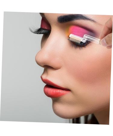 FRCOLOR Makeup Applicator foldable eyebrow eyelash grooming tool eyelash brush separator lash extension eyelash metal teeth eyebrow combs bulk steel needle styler handle PC - Buy Online on GoSupps.com